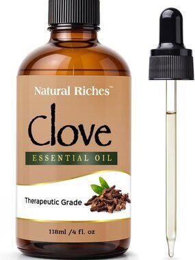 Therapeutic Clove Essential Oil 4oz - Soothes Toothache, Muscles & Skin Care